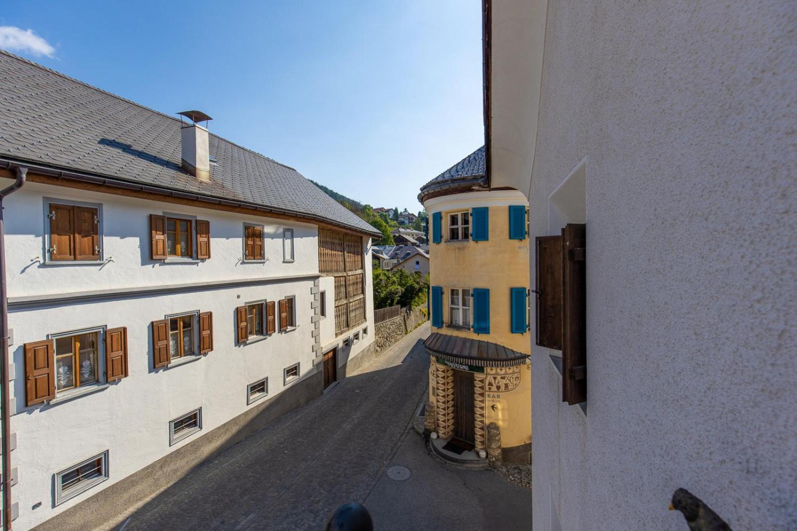 Chasa Tredeschin Lejlighed Scuol Eksteriør billede